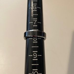 Men’s tungsten carbide wedding band